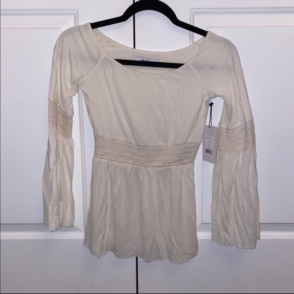 🟡 Bailey 44 Round Turn Top Cream - Picture 2 of 8